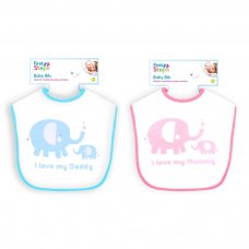 FS553: Baby Elephant I Love Bib